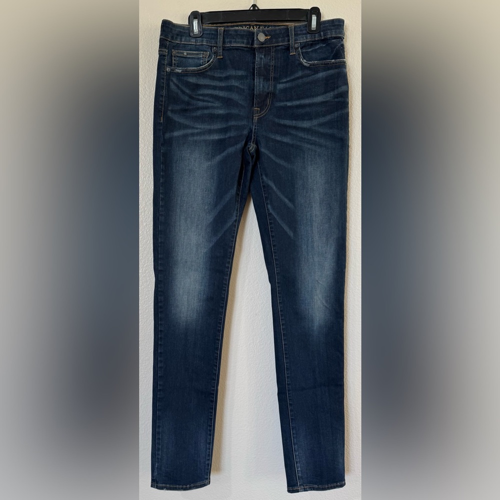 American Eagle Outfitters Extreme Flex Super Skinny Jeans Sz 33X34